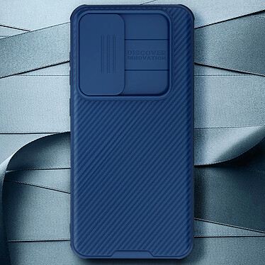 Nillkin Coque pour Samsung Galaxy S24 FE Coins Renforcés Antichoc Cache Caméra Bleu pas cher