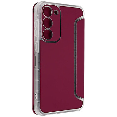 Avizar Etui pour Samsung Galaxy S23 Plus Clapet Magnétique avec Porte Carte  bordeaux