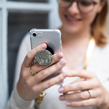 Avis Popsockets PopGrip Smartphone design métal Python Maintient Support Vidéo