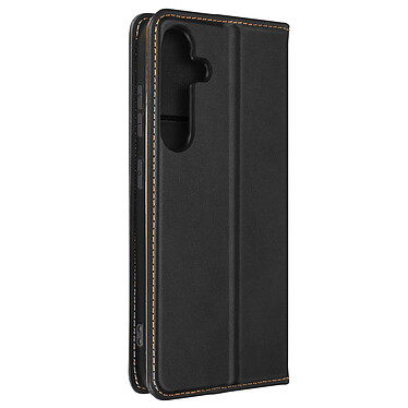 Avizar Etui pour Samsung S23 FE Portefeuille Support vidéo Rabat magnétique Noir