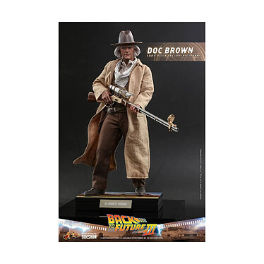 Avis Retour vers le futur III - Figurine Movie Masterpiece 1/6 Doc Brown 32 cm