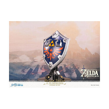 Acheter The Legend of Zelda Breath of the Wild - Statuette Hylian Shield Standard Edition 29 cm