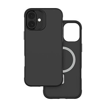 QDOS Coque pour iPhone 16 Plus MagSafe Renforcée 3M et Douce au Toucher OFG Noir pas cher