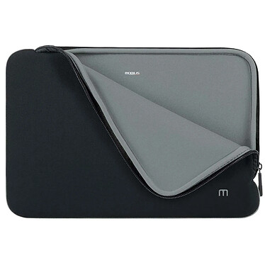 Mobilis - Housse pour ordinateur portable ou tablette Skin Noir et Grise 14-16''