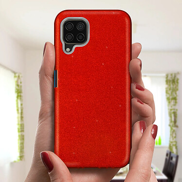 Acheter Avizar Coque Huawei P40 Lite Paillette Amovible Silicone Semi-rigide Rouge