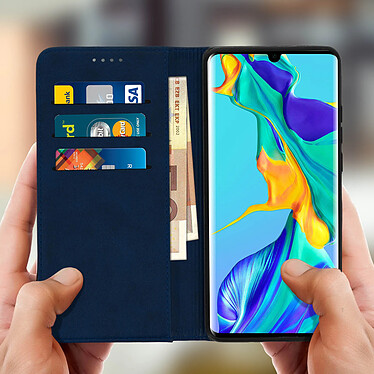 Avis Avizar Etui folio Bleu Nuit Porte-Carte pour Huawei P30 Pro