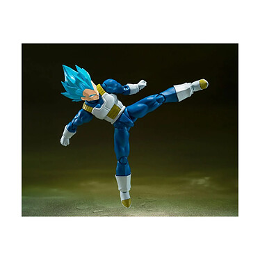 Dragon Ball Super - Figurine S.H. Figuarts Super Saiyan God Super Saiyan Vegeta -Unwavering Sai pas cher