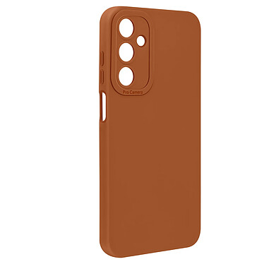 Avizar Coque pour Samsung Galaxy A25 5G Silicone Mat Toucher Doux Marron Clair