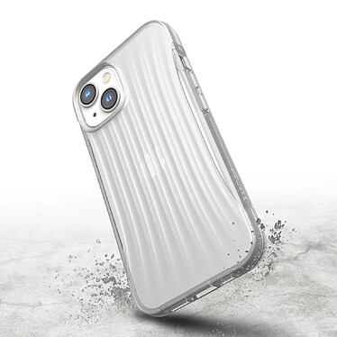 Avis Raptic Coque pour iPhone 14 Clutch Shockproof 3M avec motif rayures Transparent