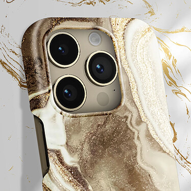 Acheter iDeal of Sweden Coque pour iPhone 14 Pro Max Marbré Luxe Ultra fine Golden Sand Marble Beige