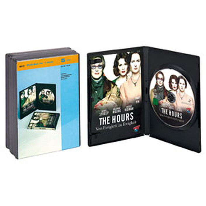 Pack of 5 single DVD cases