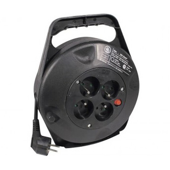 4-socket electric reel (10 meters)