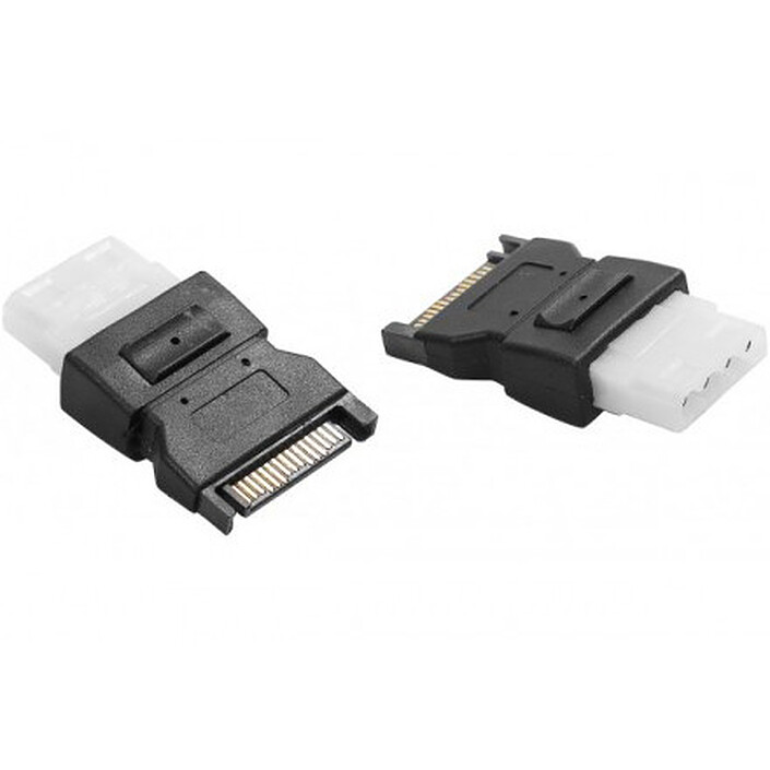 Adattatore di alimentazione da SATA Mle a Molex femmina