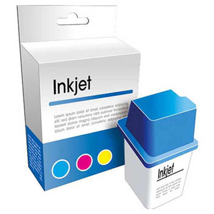 Cartouche compatible Epson T0712 Guépard (cyan)