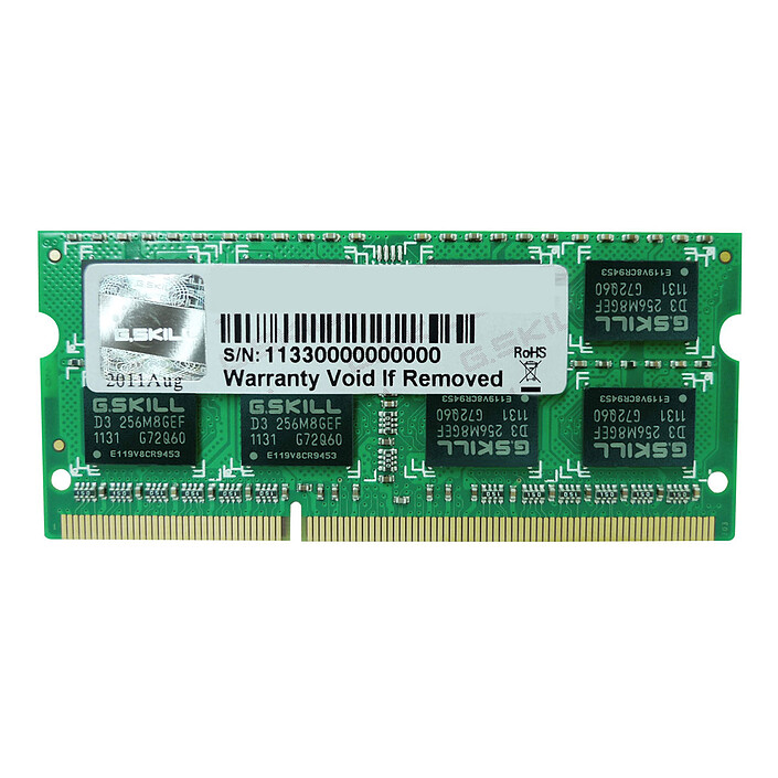 G.Skill SO-DIMM 4 GB DDR3 1600 MHz CL9