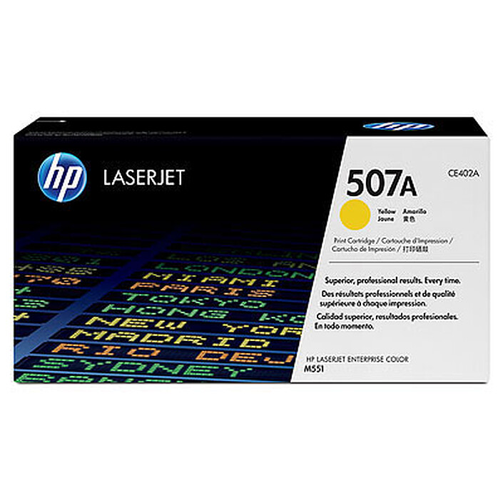 HP 507A (CE402A) - Jaune