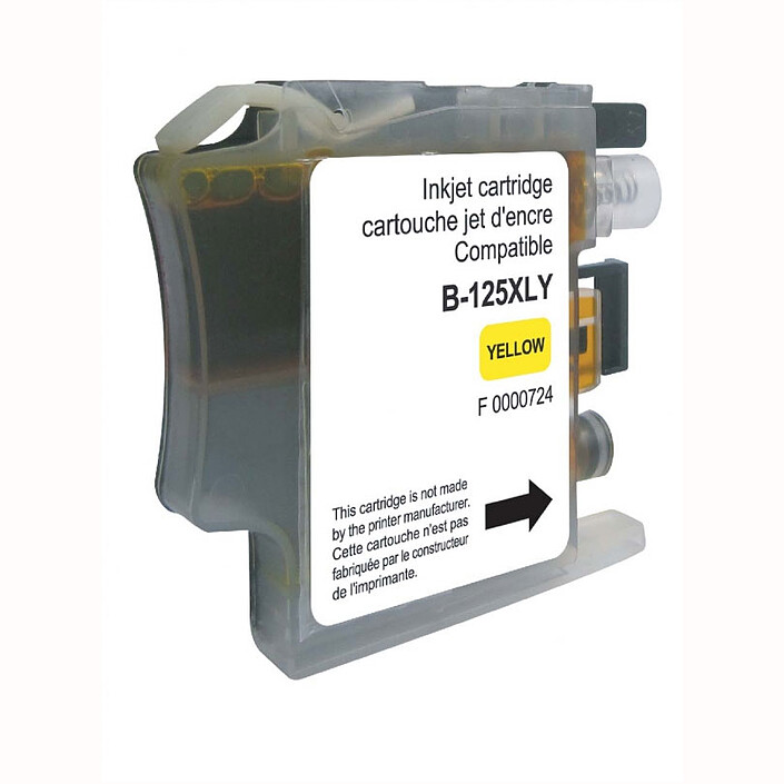 Cartucho compatible con LC125XL-Y (amarillo)