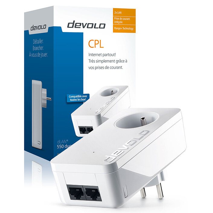 Avis Devolo dLAN 550 duo+