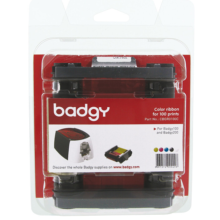 Badgy Ruban Couleur 100 impressions