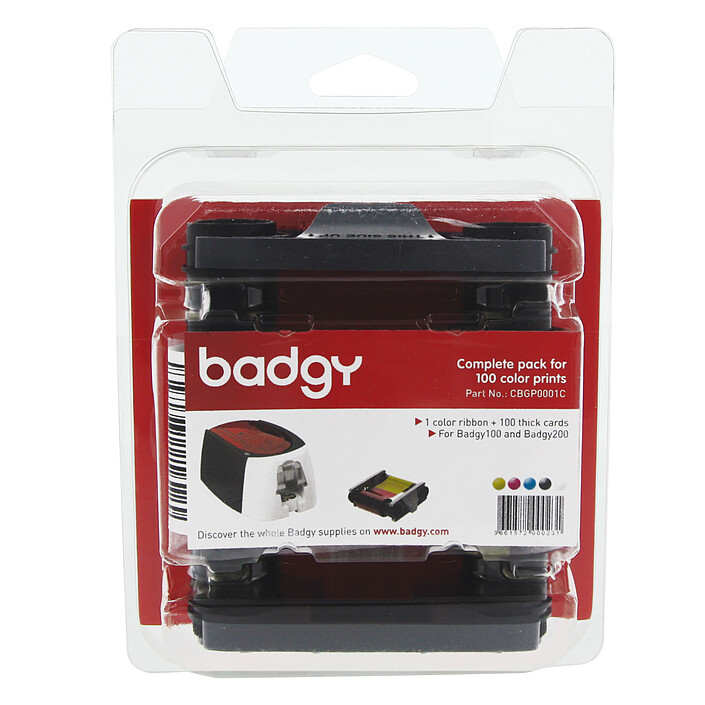 Badgy Kit complet 100 impressions