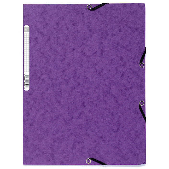 Avis Exacompta Chemises 3 rabats élastiques 400g Assortis x 10