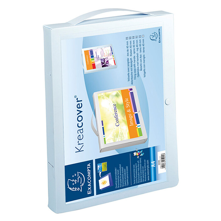 Avis Exacompta Valisette personnalisable Krea Cover 25 x 33 cm Dos 40 mm