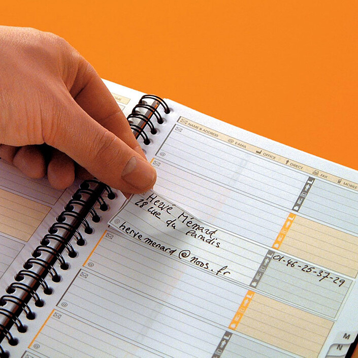 Acheter Oxford AdressBook Cahier A5 72 pages 210 x 150 mm