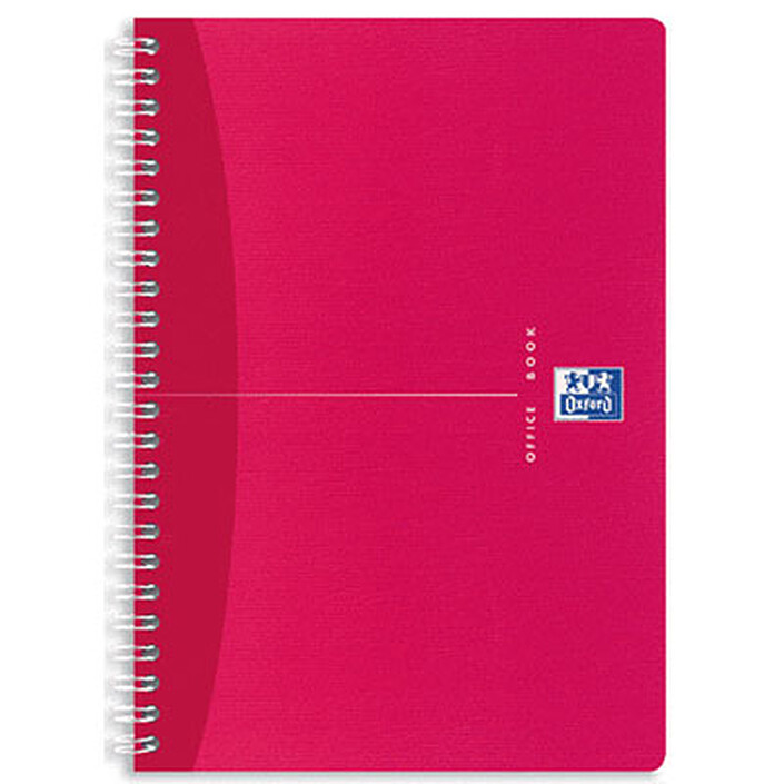 Oxford My Colours Cahier Spirale 180 pages 21 x 29.7 cm petits carreaux coloris aléatoires