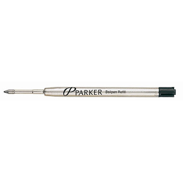 Parker Recharge Stylo bille Quinkflow pointe moyenne bleue