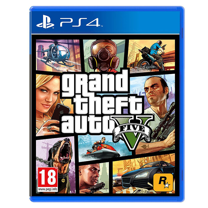 Grand Theft Auto V - GTA 5 (PS4)