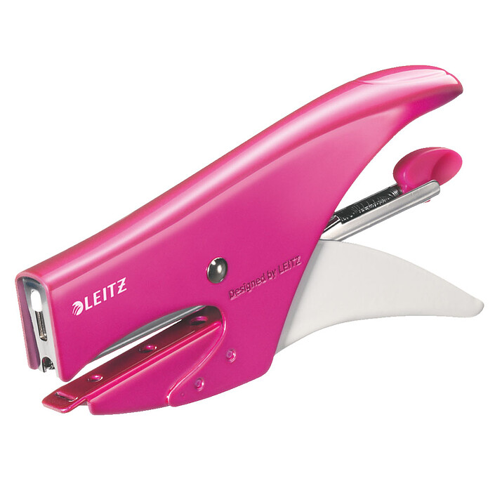 Leitz Wow pince agrafeuse 15 feuilles Rose