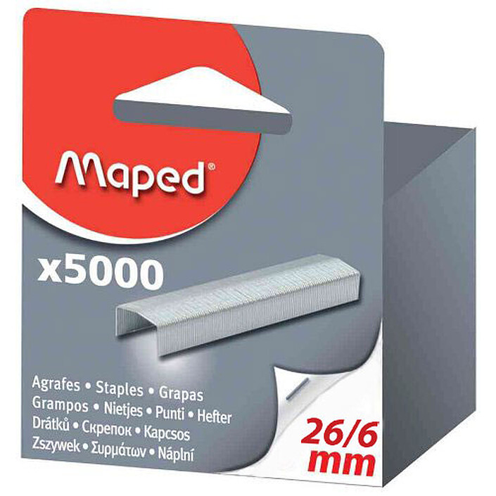 Maped 5000 Agrafes 26/6 Galvanisées