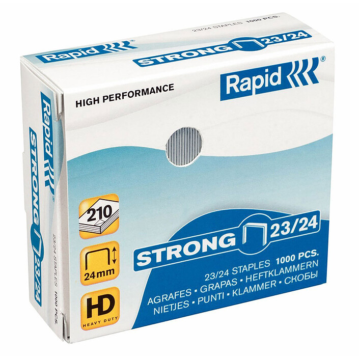 Rapid agrafes 23/24 boite de 1000 agrafes
