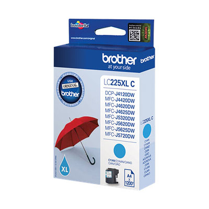 Brother LC225XLC (Cyan)