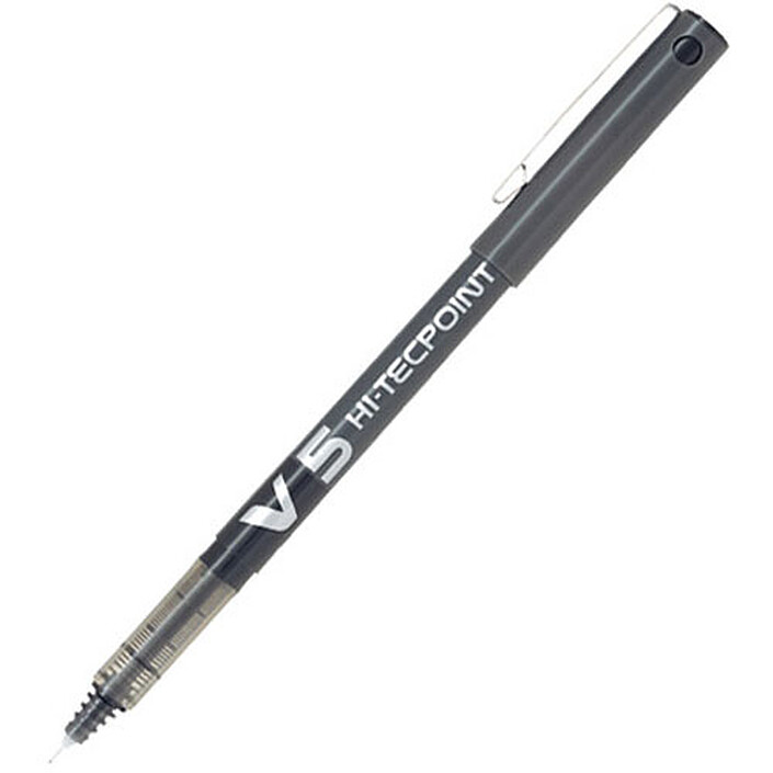 PILOT V5 noir pointe 0,3mm