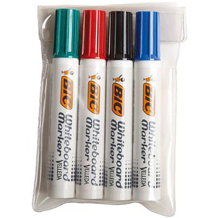 BIC Velleda Whiteboard Marker 1781 4 assortis