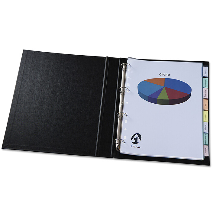 Avery intercalaire polypropylène A4 à onglets personnalisables 8 touches
