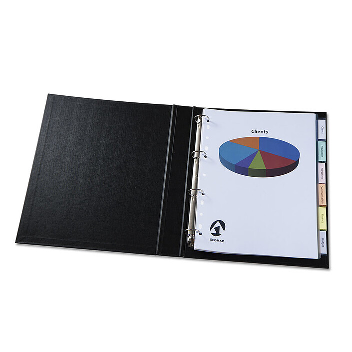Avery intercalaire polypropylène A4 à onglets personnalisables 6 touches