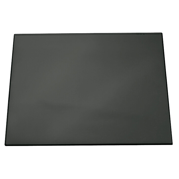 DURABLE Sous-main coloris noir avec rabat transparent 65 x 52 cm