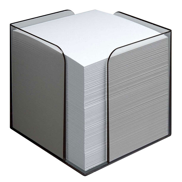 Bloc-Cube transparent avec papier
