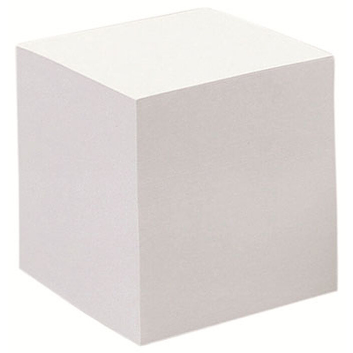 Bloc-Cube papier blanc