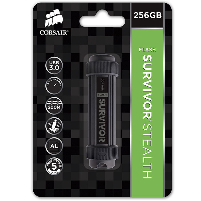 Acheter Corsair Flash Survivor Stealth 3.0 256 Go