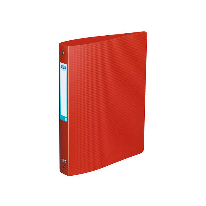 Elba Classeur Memphis 4 Anneaux Dos 40 mm Rouge