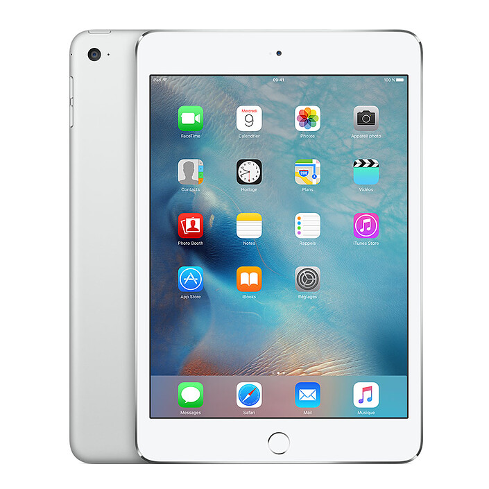 Apple iPad mini 4 avec écran Retina Wi-Fi 128 Go Argent · Reconditionné