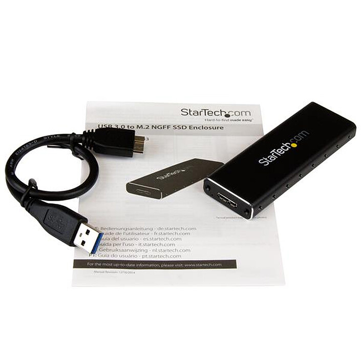 StarTech.com Box esterno USB 3.0 per SSD M.2 SATA con UASP economico