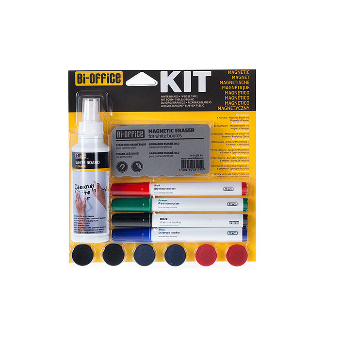 Bi-Office Kit magnétique pour tableaux blancs
