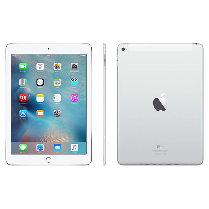 Avis Apple iPad Air 2 128 Go Wi-Fi + Cellular Argent · Reconditionné