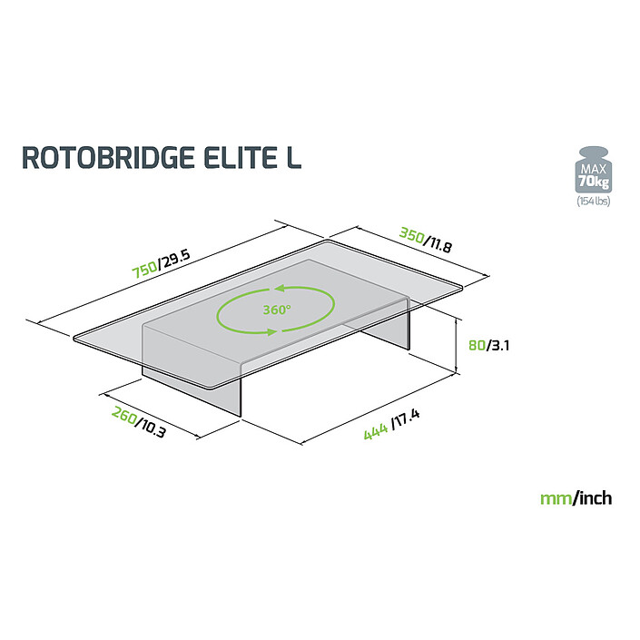 Nota Meliconi Rotobridge Elite L