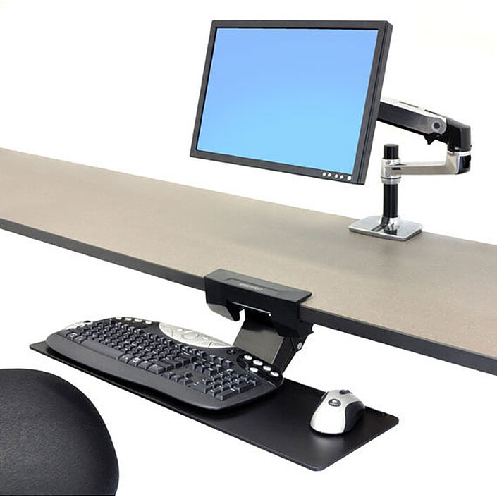 Ergotron Bras pour clavier sous bureau Neo-Flex pas cher