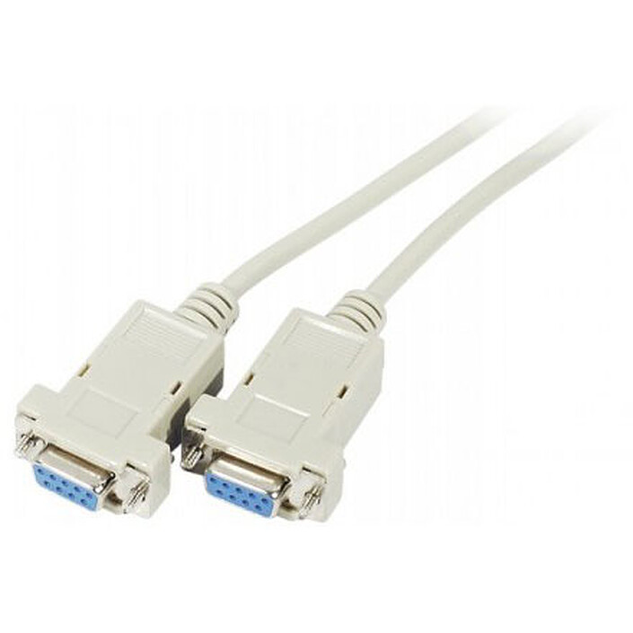 Cable DB9 Null Modem female / female (5 meters)